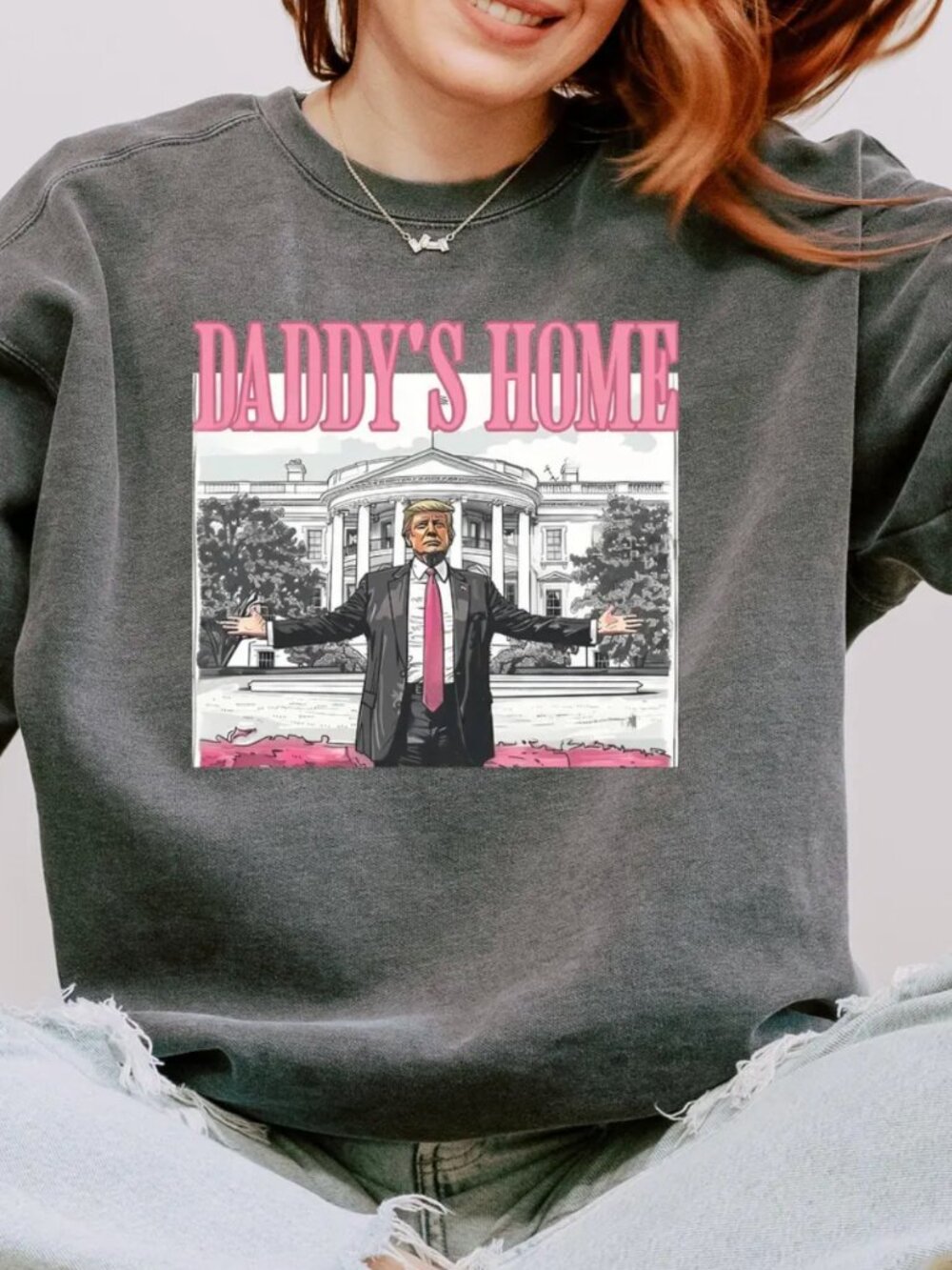 Trump Daddy's Home Sweater